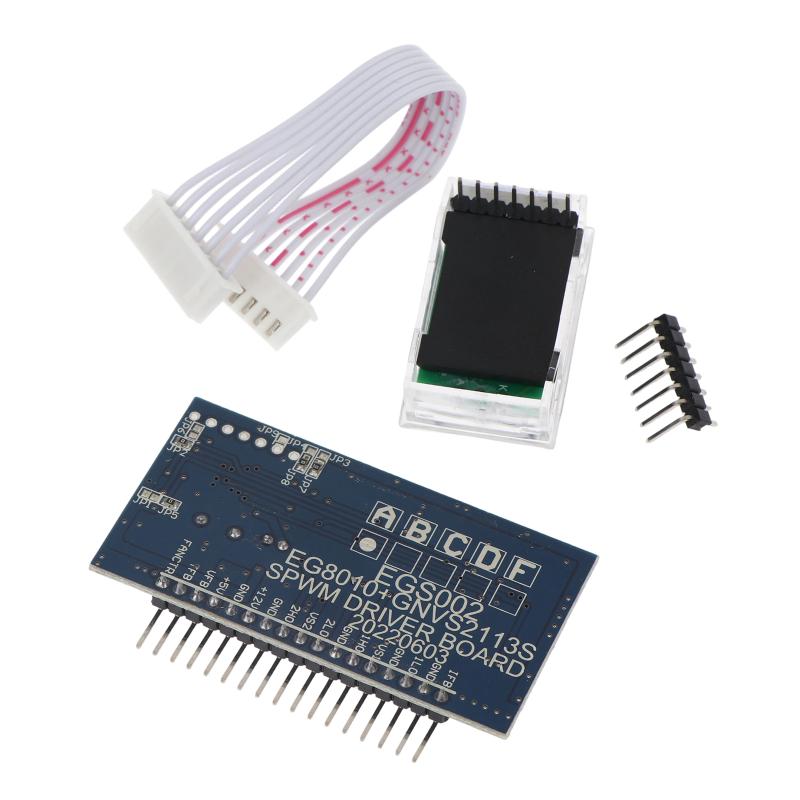Egs002 Pure Sine Wave Inverter Driver Board - EGS002 純正弦波インバーター駆動プレート EG8010 + IR2110 ドライバーモジュールボード（モニター付き）
