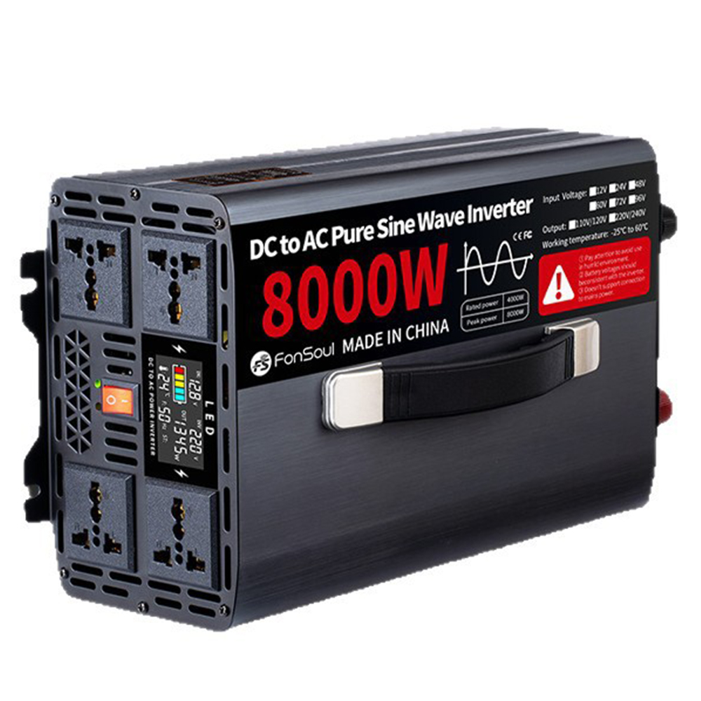 ポータブル純正弦波オフグリッドインバーター 5000W 60 - Pure Sine Wave Inverter 5000W 48V 220V のレビューと価格