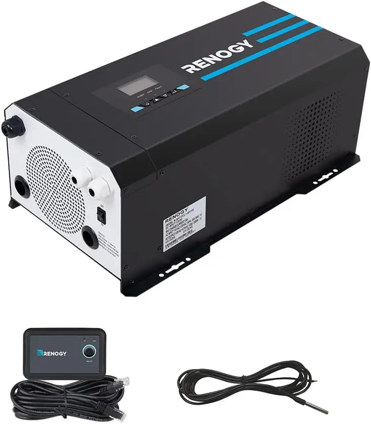 Renogy 3000W 純正弦波インバーター充電器。12V - Rv Pure Sine Inverter Charger 3000W 12V のレビューと価格