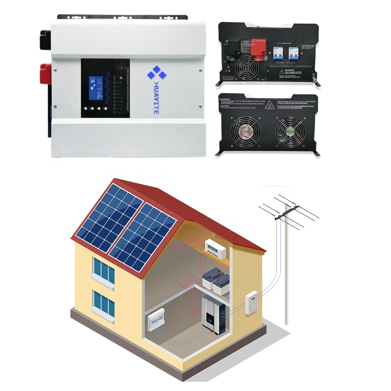 2KW DC24V 48V オフグリッドハイブリッドソーラー - Off Grid Solar Inverter 48V 6000W のレビューと価格
